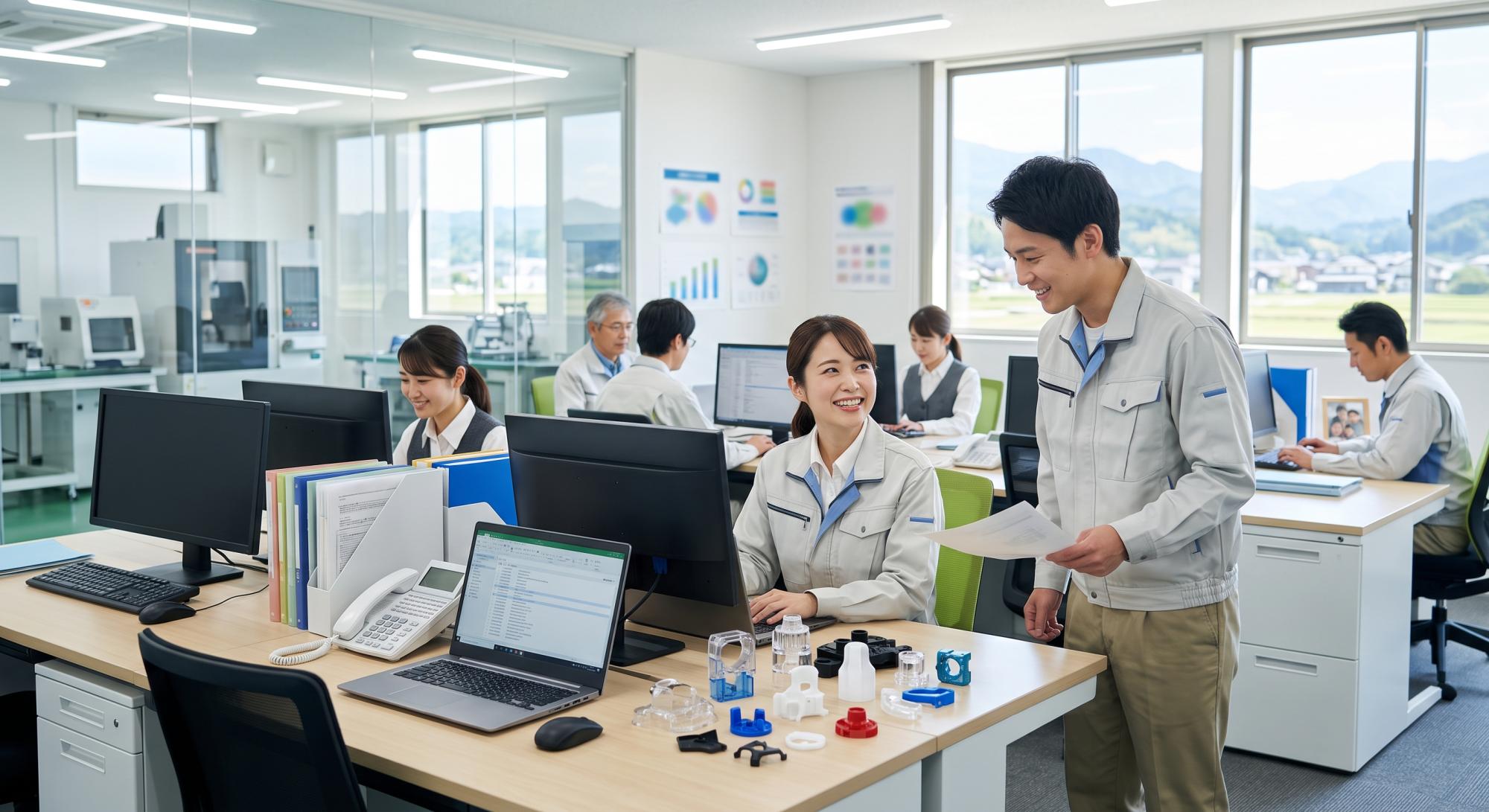 プラスチック加工会社での総務事務／土日祝休み＆年間休日128日／転勤なし