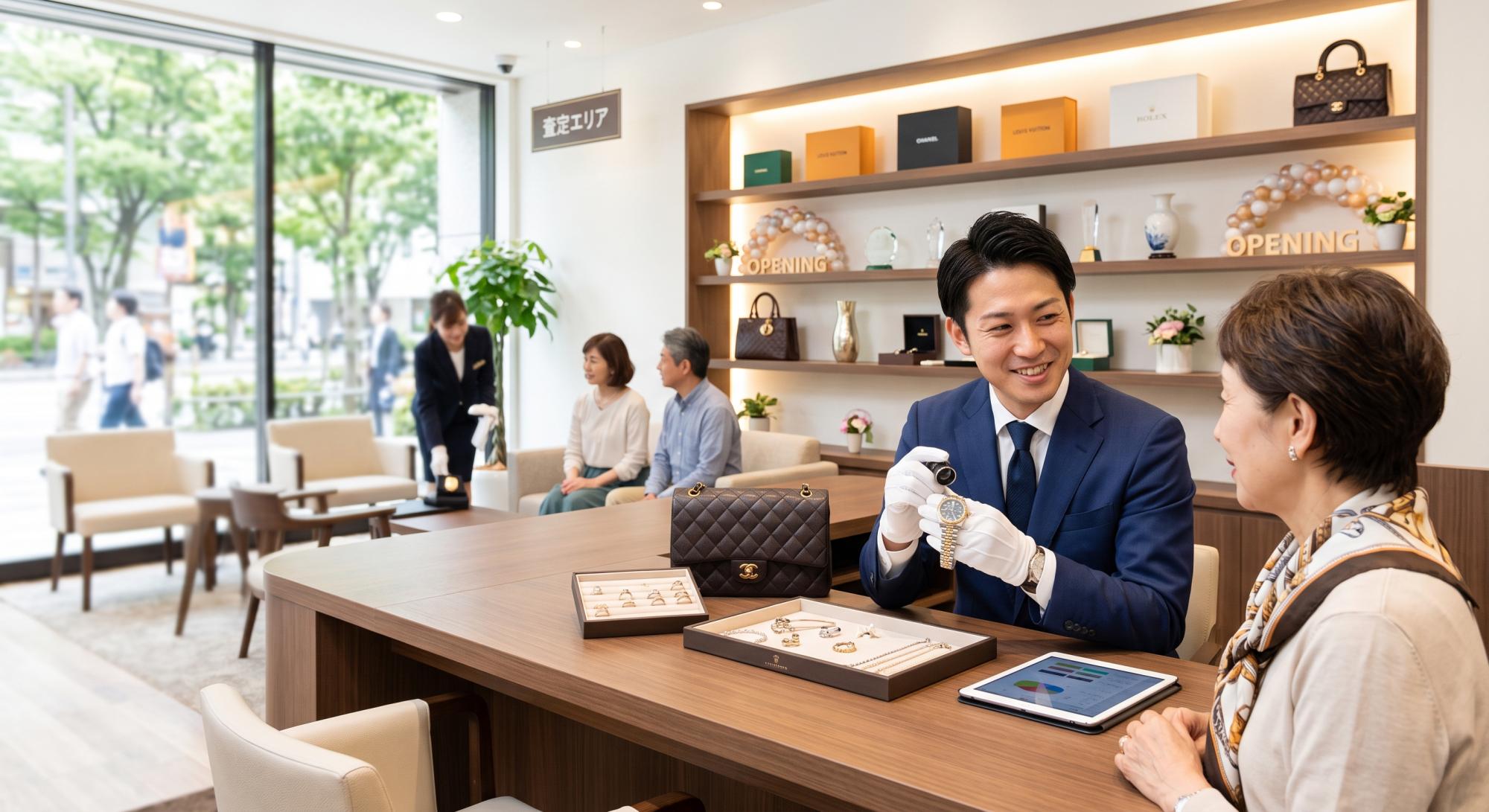 買取専門店／ブランド品の査定と接客／インセンティブ有