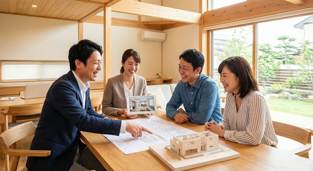 【賞与昨年度5ヶ月】ノルマなし・反響型の住まい提案／未経験から「設計もできる」プロへ