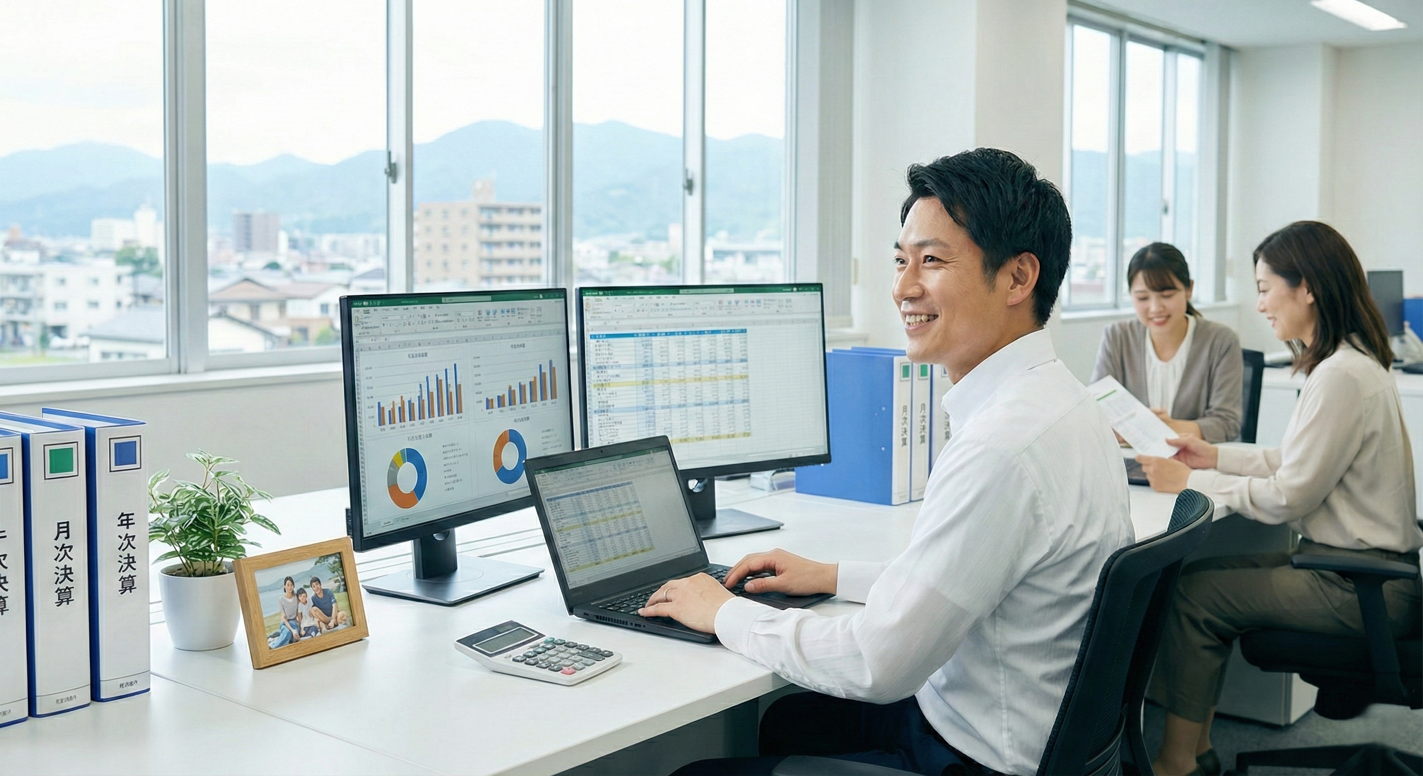 【福井市／転勤なし】　経理職　年休125日＆残業少なめ◎月次決算から年次・連結決算へステップアップ